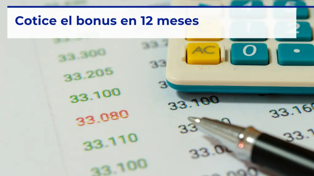 bonus 12 meses