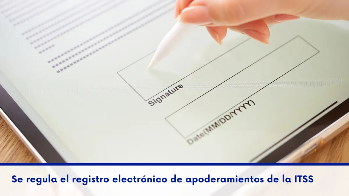 Consulta, Asesor, Laboral, Empleo, Trabajo, Empresa, Iurislab Consulting, autoridades, competentes, condiciones, cooperación, electrónico, estatal, facilitar, funcionamiento, interesados, itss, orden, organismo, procedimiento, realización, registro, representante, requisitos, sancionador, social, trámites, vigencia