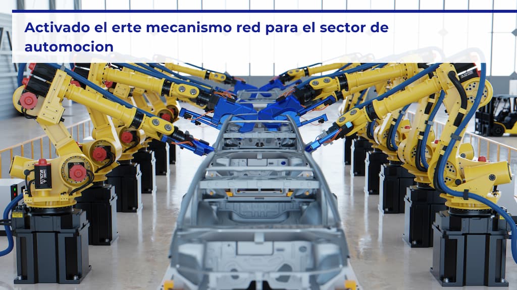 activado erte mecanismo red en el sector automoción