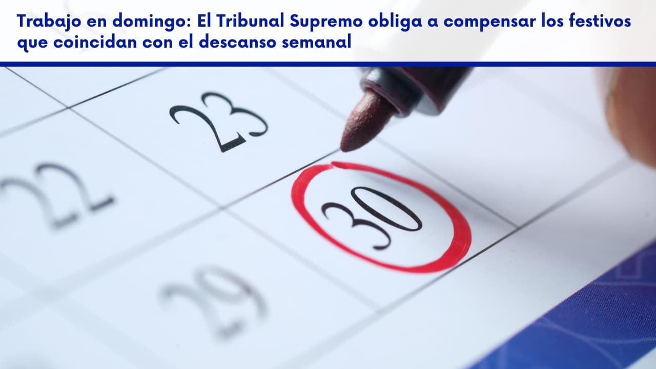 trabajo en domingo
