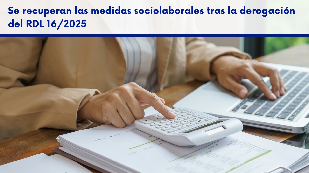 medidas sociolaborales tras derogacion RDL